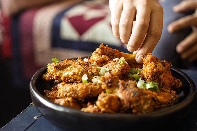 Crispy Five Spice Chicken Wings