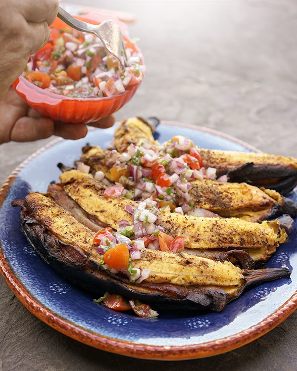 Bacon Grilled Plantain