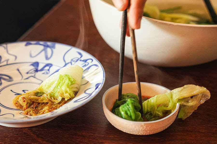 Yunnanese Vegetable Broth and Spice Dip