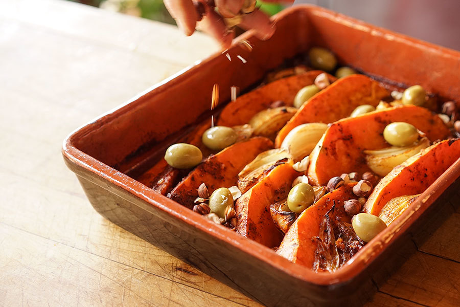 Cajun Sweet Potato Tajine