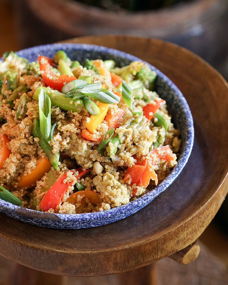 Chaufa De Quinoa