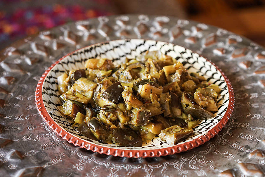 Eggplant chokha