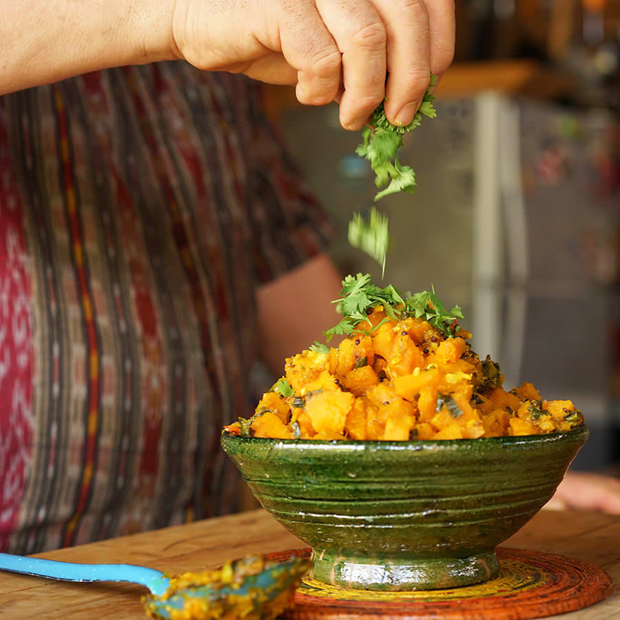 Trinidadian Squash Chokha