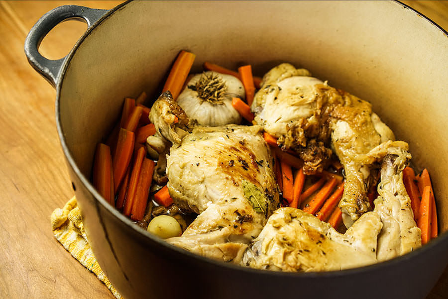 Chicken Legs with Carrots