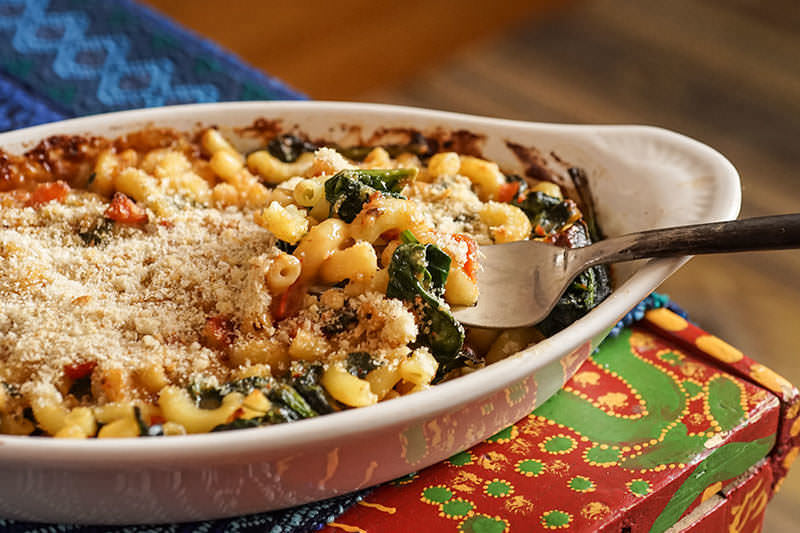 Easy Mac And Cheese And Pasilla De Oaxaca