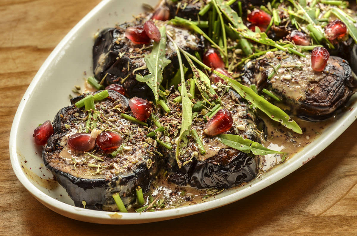 Eggplant & Zaatar Salad