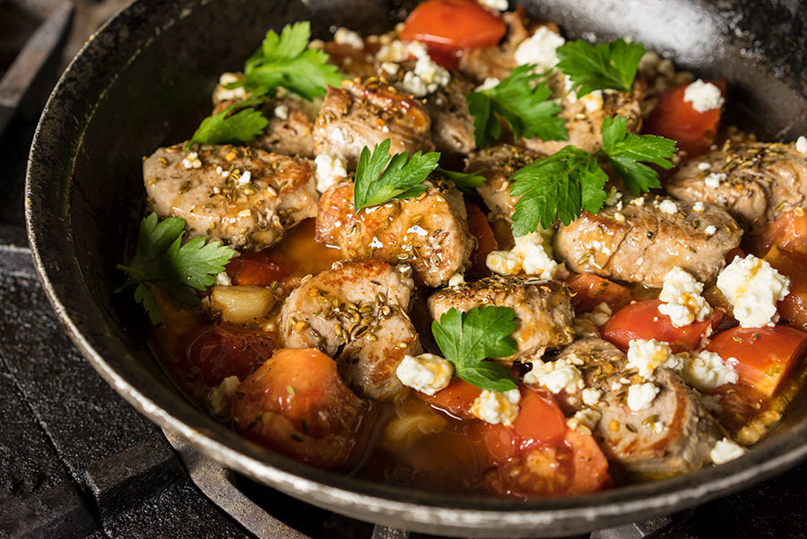 Fennel And Feta Pork Tenderloin