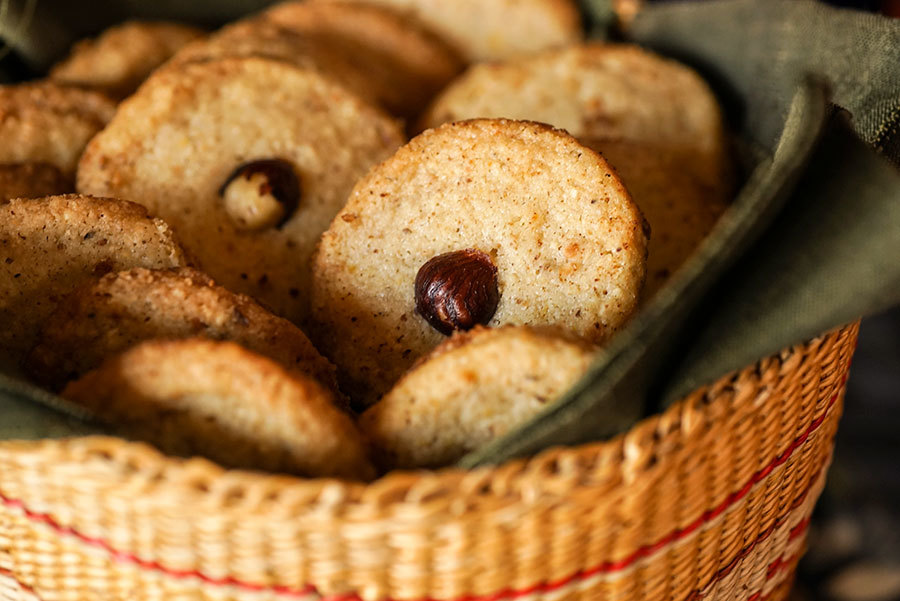 Hazelnut Orange Cookies