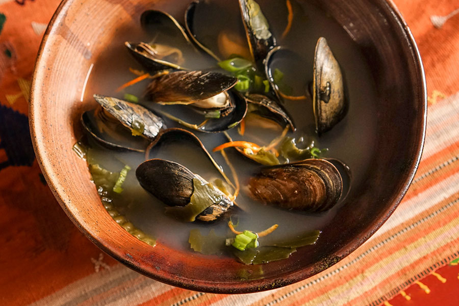 Kombu And Mussel Soup