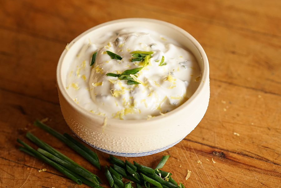 Lemon And Chive Raita