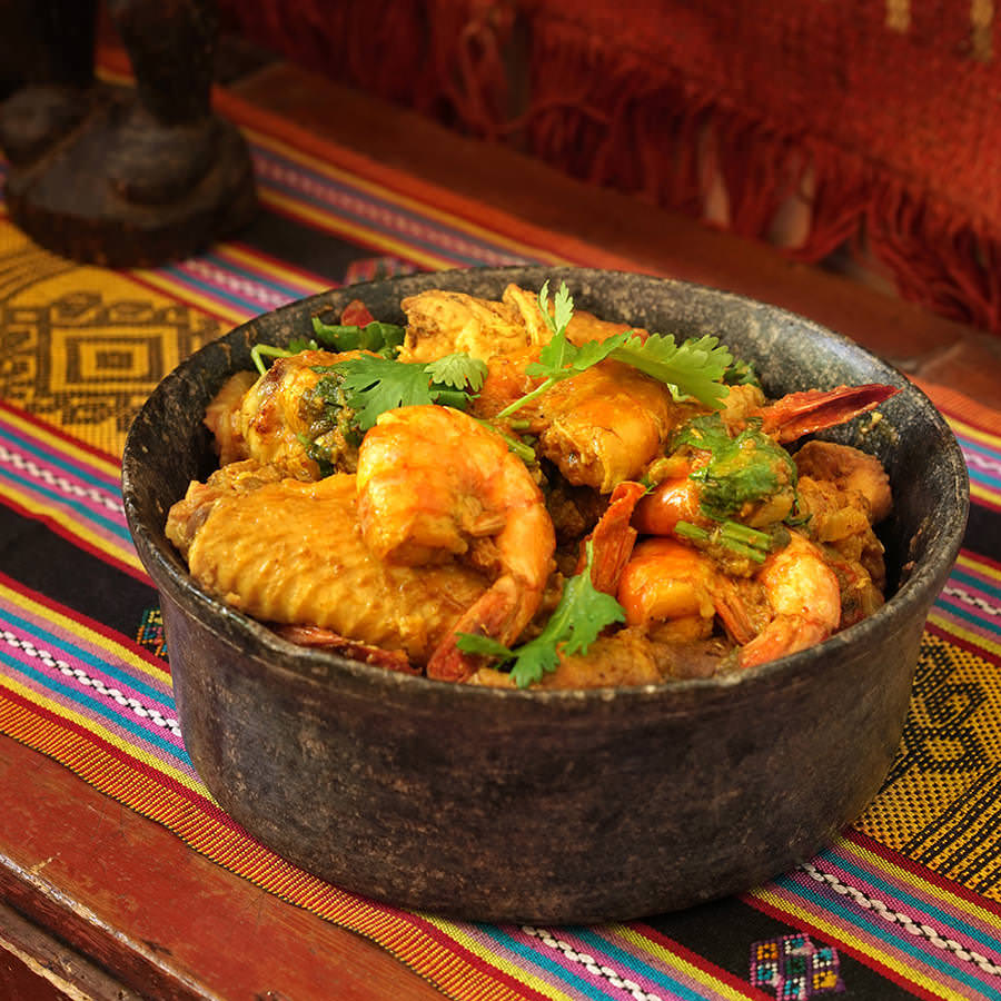 Shrimp and Chicken Masalé