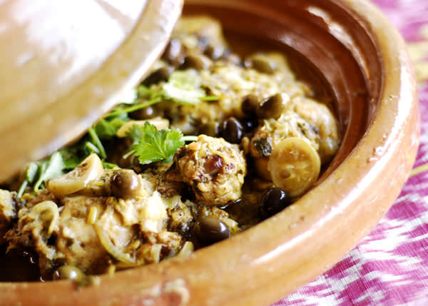 Moroccan Chicken with Olives