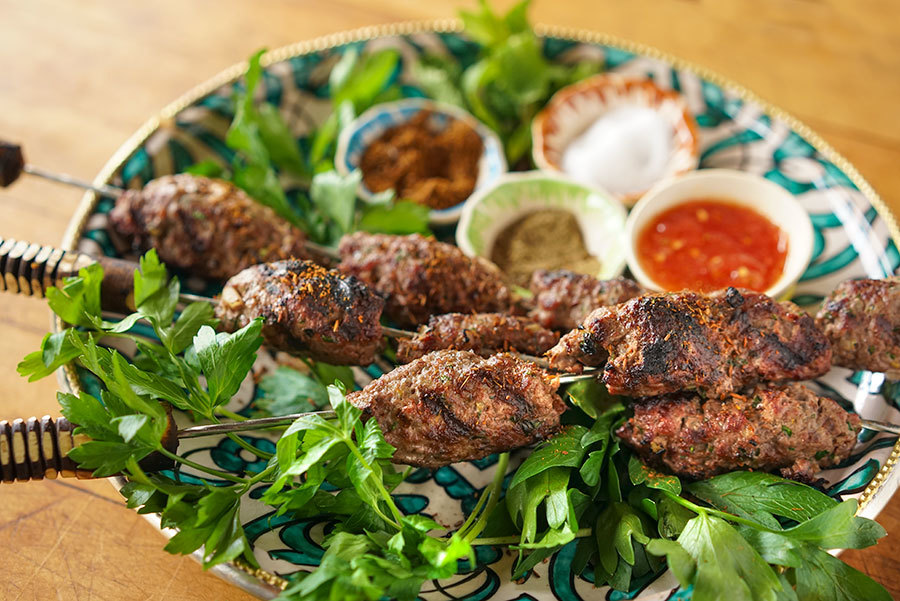 Moroccan Kefta Kebab