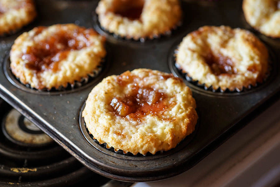 Jam Filled Muffins