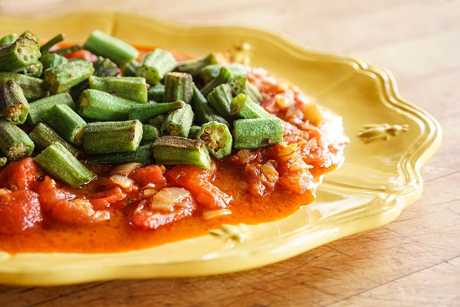 Cajun Style Okra