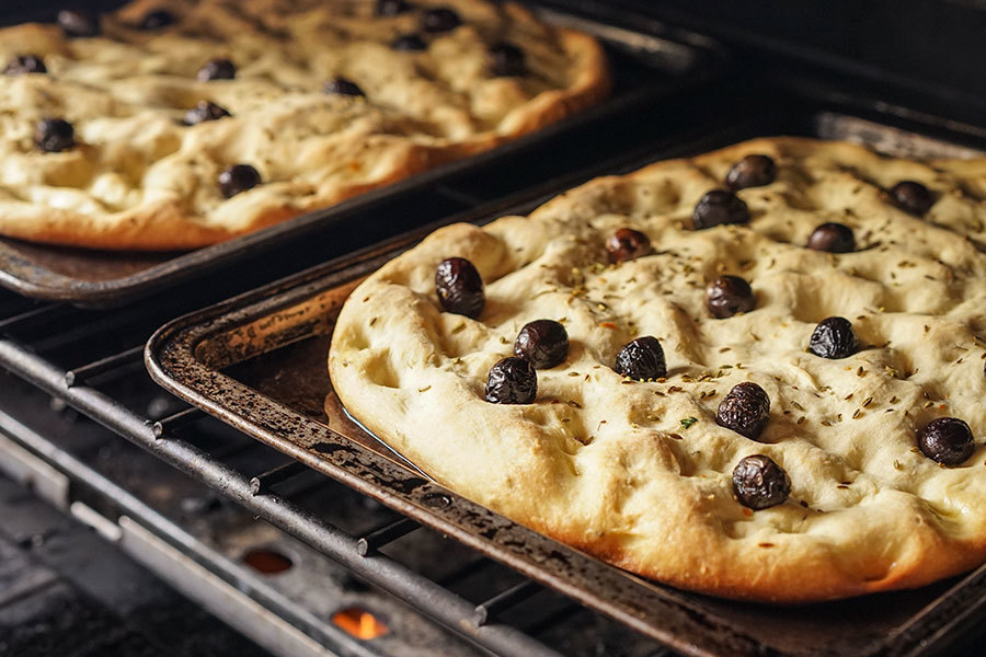 Orange And Fennel Focaccia