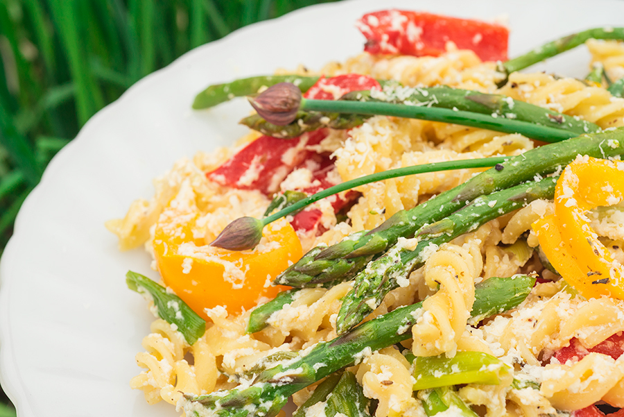 Pasta Primavera With Ricotta