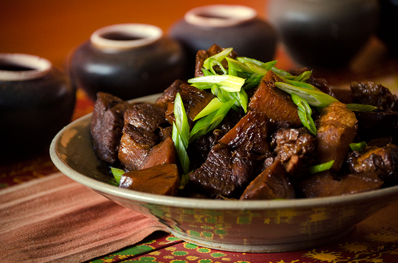 Pork Braised with Soy Sauce and Chinese Five Spice