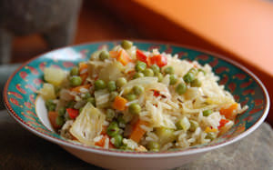 Rice Pilaf with Vegetable Spices