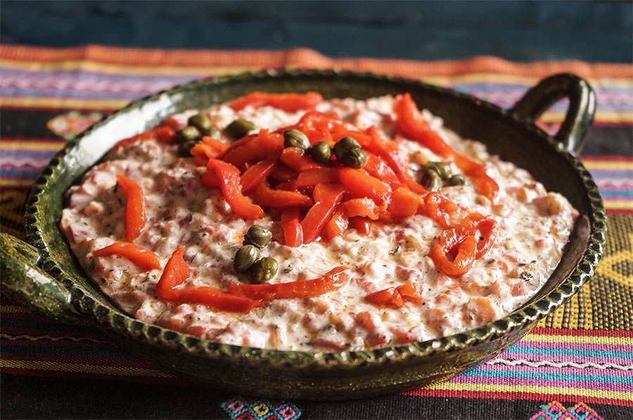 Roasted Pepper Tzatziki