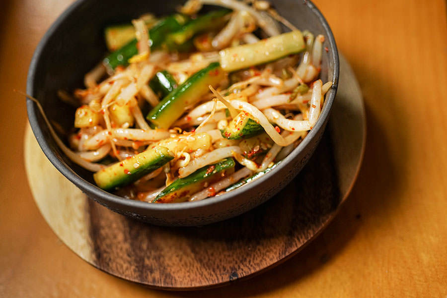 Korean Bean Sprout Salad