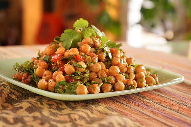 Mexican-Style Chickpea Salad