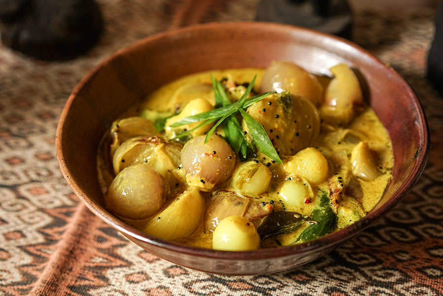 Fish with Coconut-Shallot Sauce