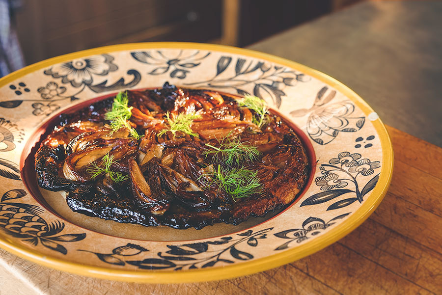 Savory Fennel Tarte Tatin