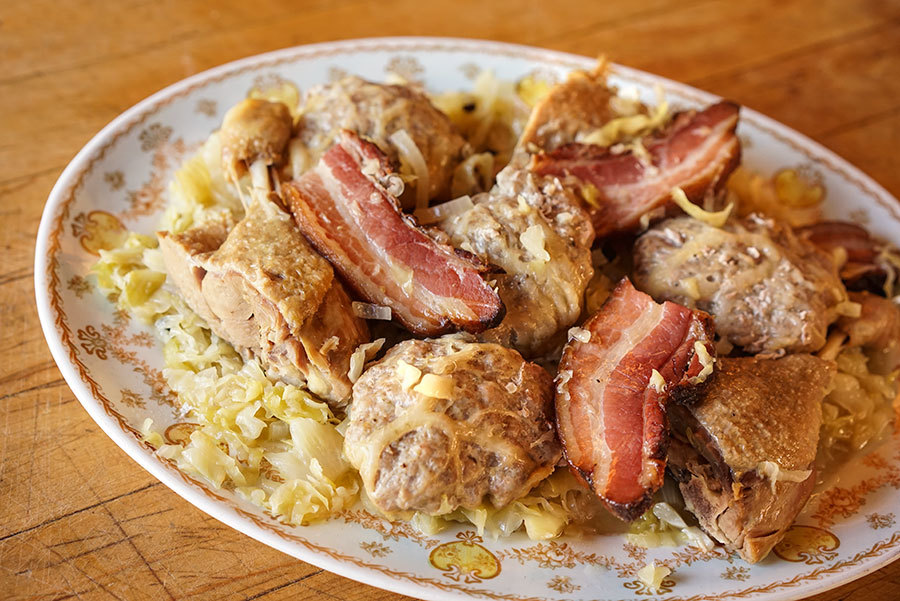 Slow Cooker Choucroute Garnie