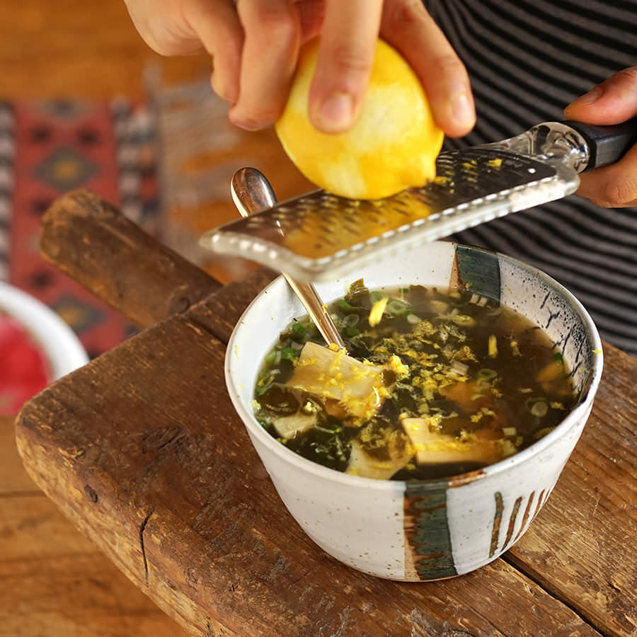 Wakame and Mushroom Soup