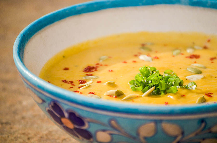 Soupe De Courge Aux Epices D Alep