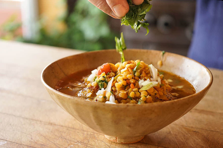 Country-style Lentil Soup