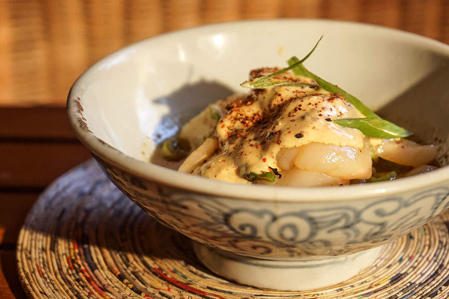 Scallop Tartare with Shichimi Togarashi