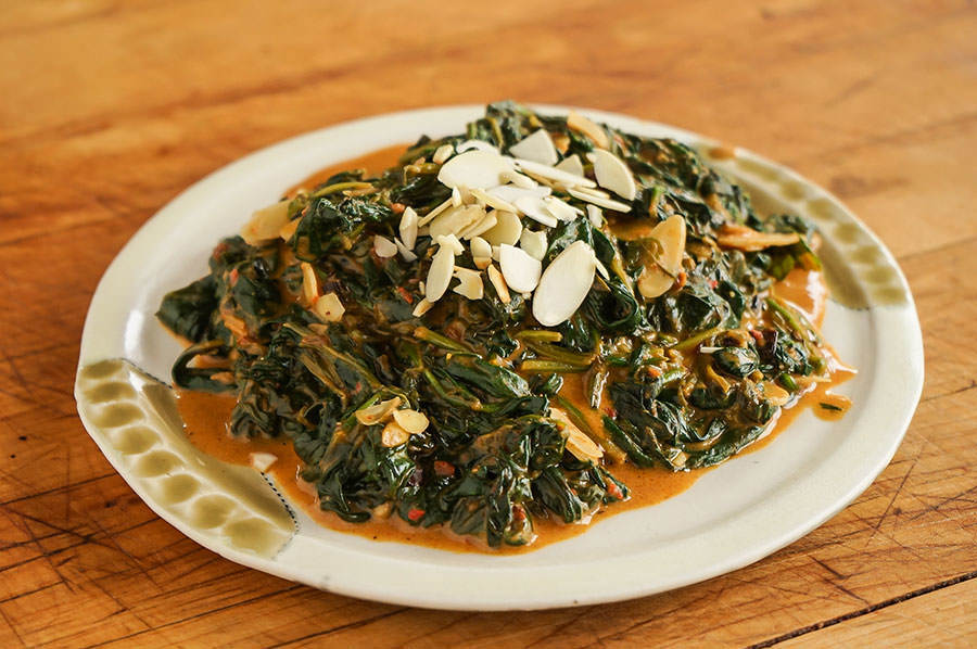 Turkish Style Spinach