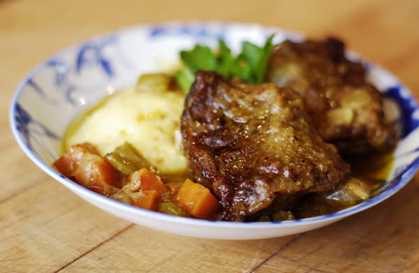 Veal Cheeks with Tajine Spices