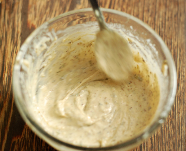 Tahini Honey And Garlic Salad Dressing