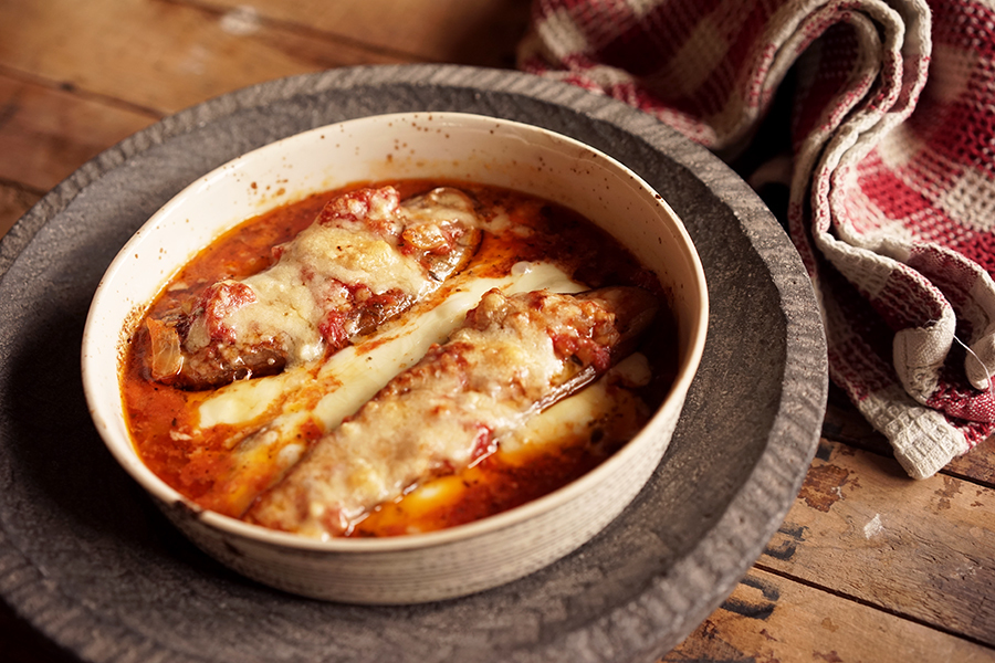 Eggplants alla parmigiana