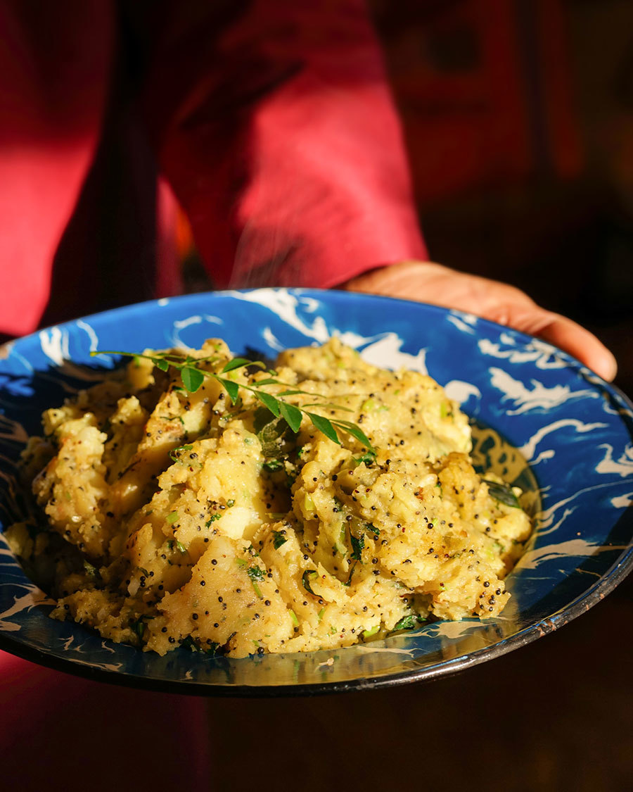 Batata Masala – Indian Spice-infused mashed potatoes 