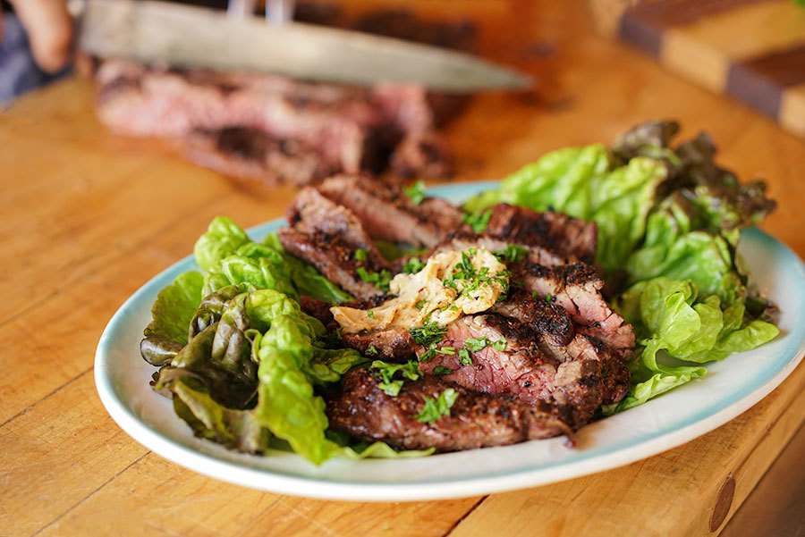 Skirt Steak with Merken