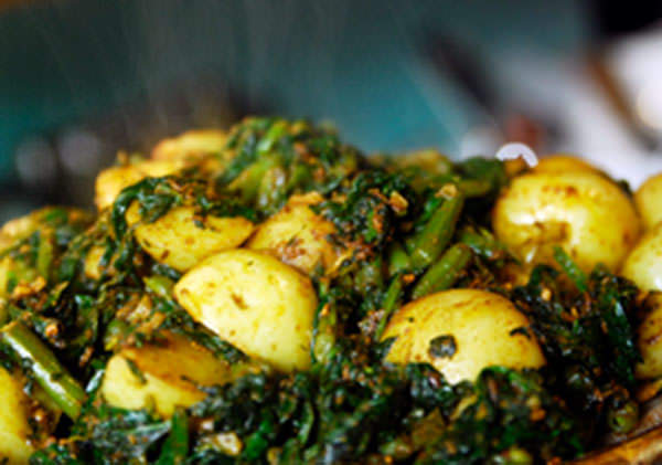 Bikaneri Bhujia - Indian Simmered Vegetables