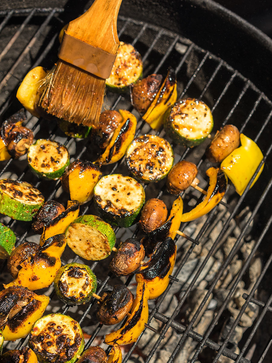 Tex-Mex Grilled Vegetable Skewers