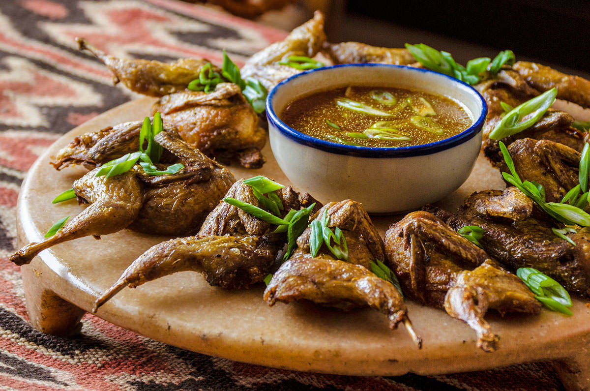 Crispy Silk Road Quails