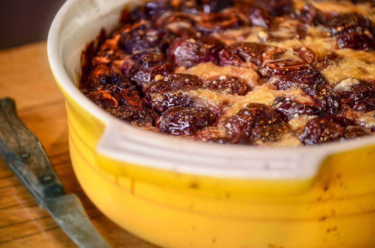 Fragrant Cherry Clafoutis