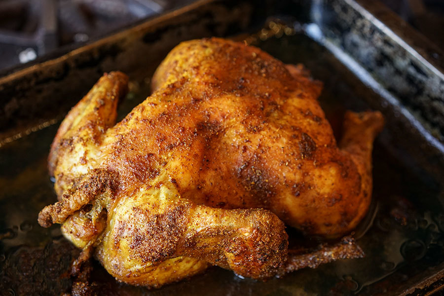 Curry Roasted Chicken