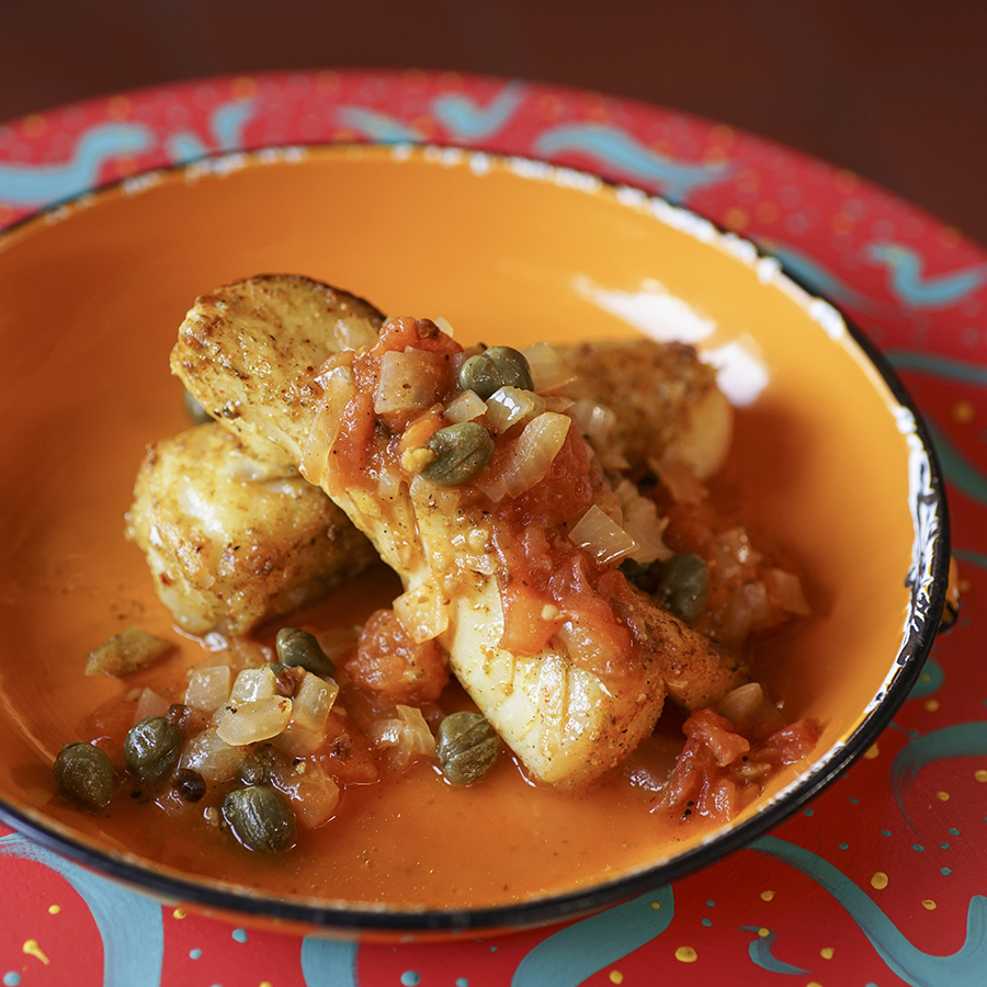 Fish steaks with Meen Masala