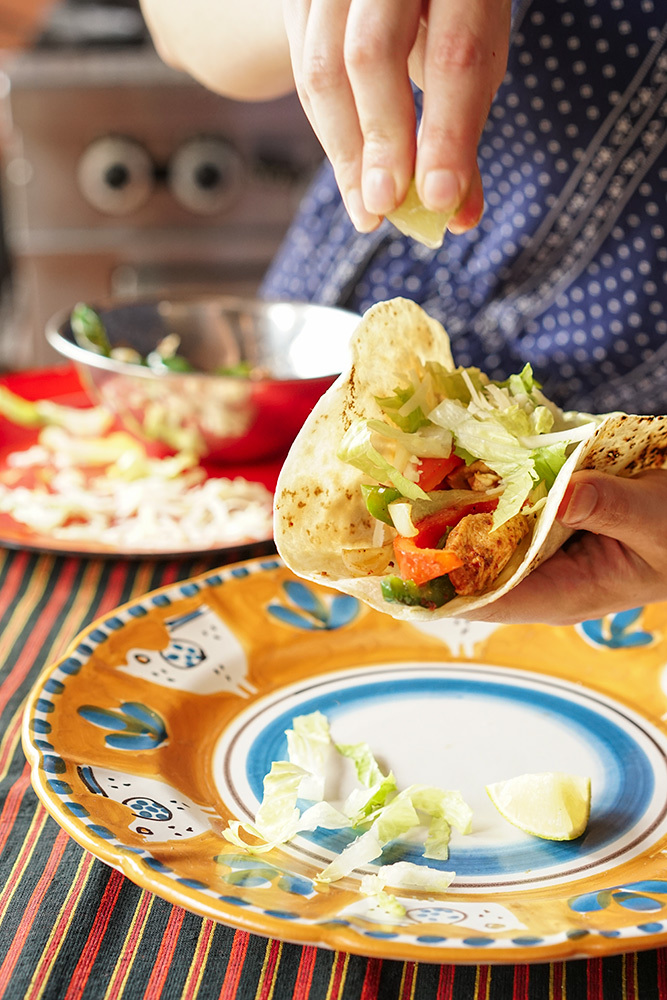 Tex-Mex Chicken Fajitas