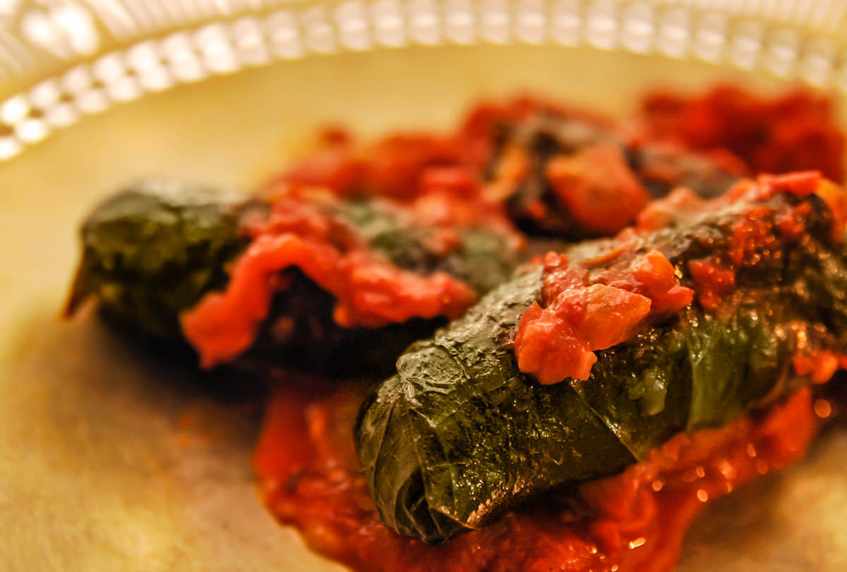 Stuffed Vine Leaves