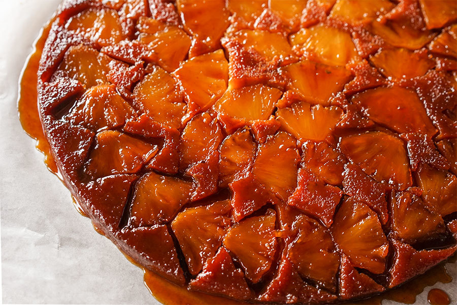 Carribean Spice and Rum Upside Down Cake