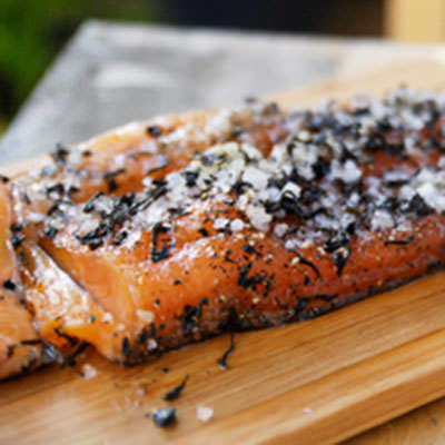 Smoked Tea Gravlax