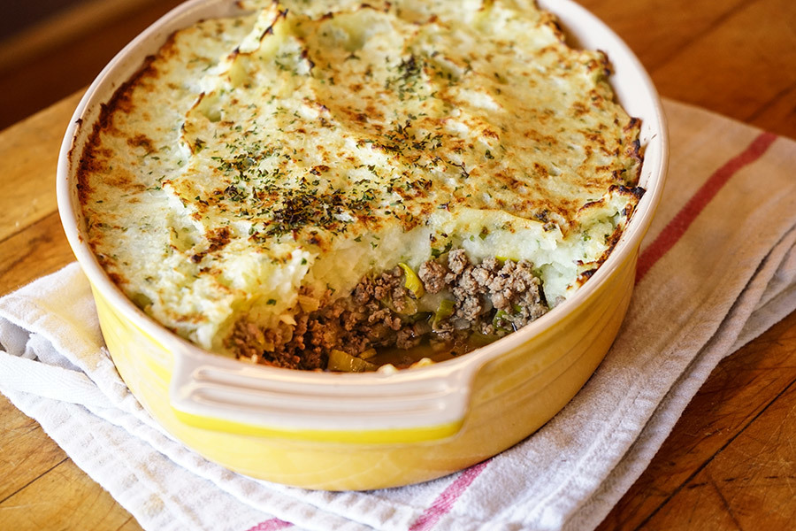 Celery Root Shepherd’s Pie